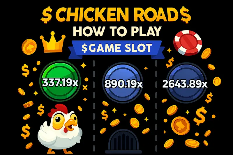 Comment jouer au jeu Chicken Road